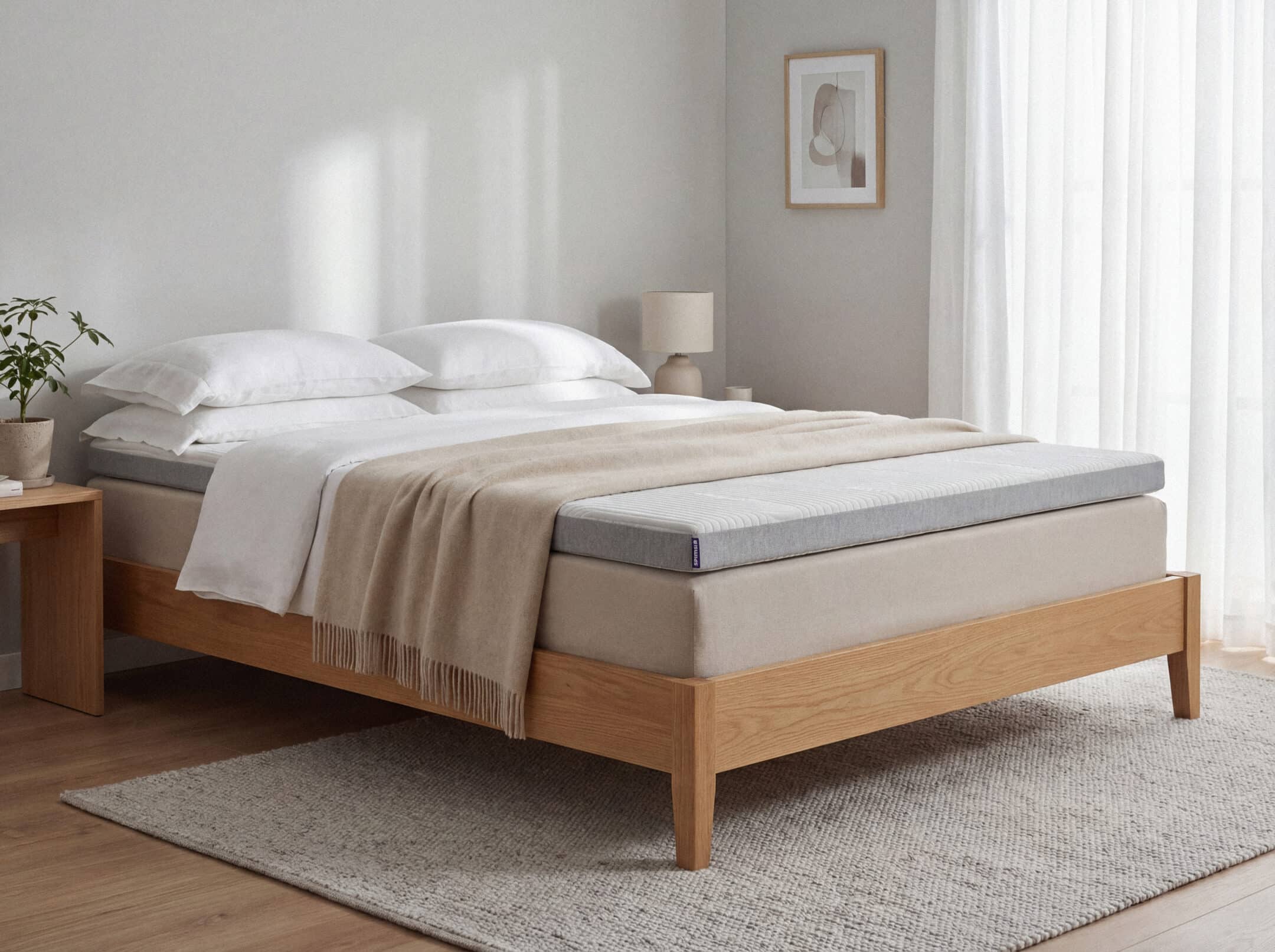 spimsi dreamsofter vrchný matrac topper s pamäťovou penou visco a latexom